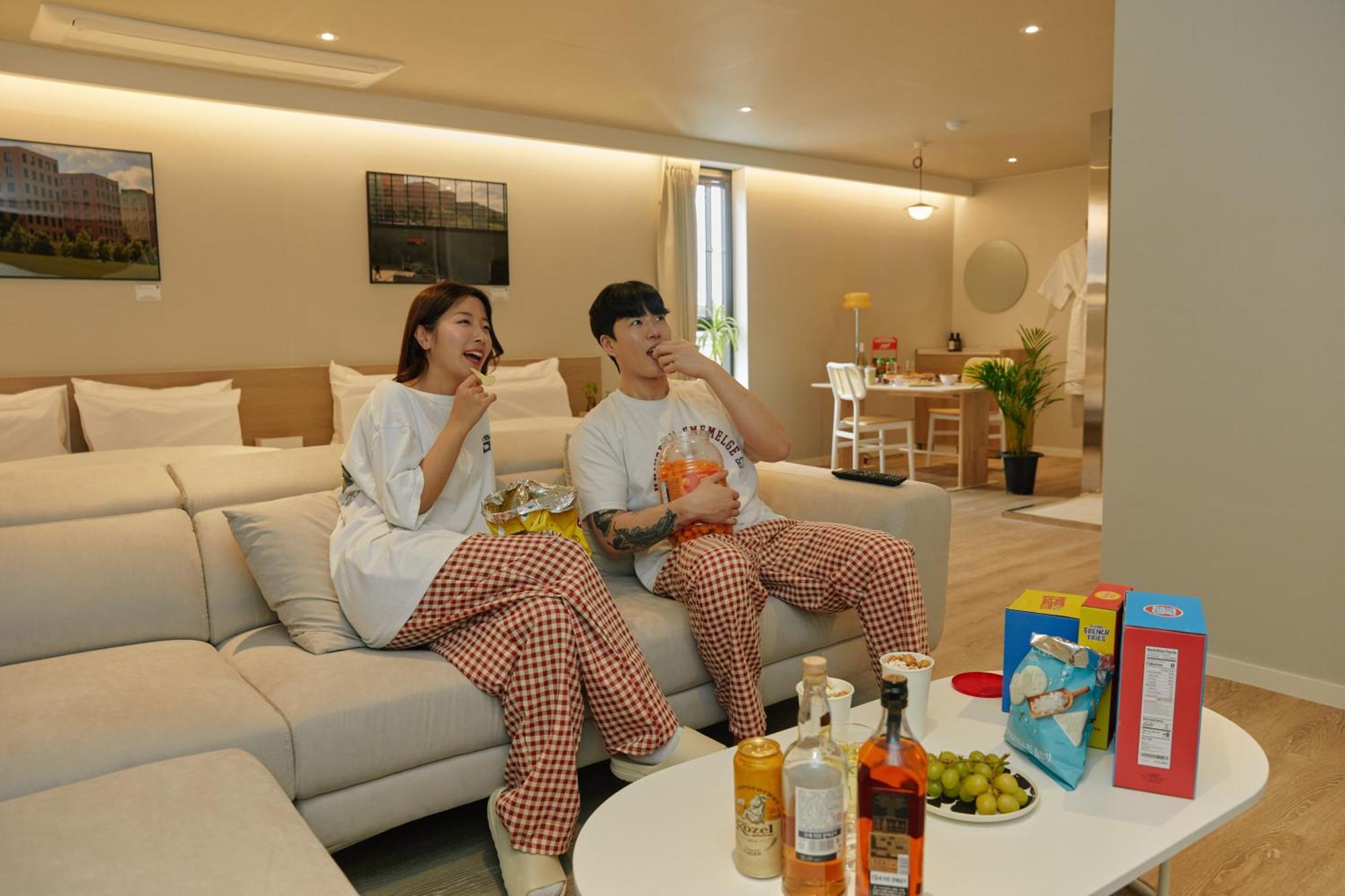 Aank Hotel Incheon Songdo Екстер'єр фото