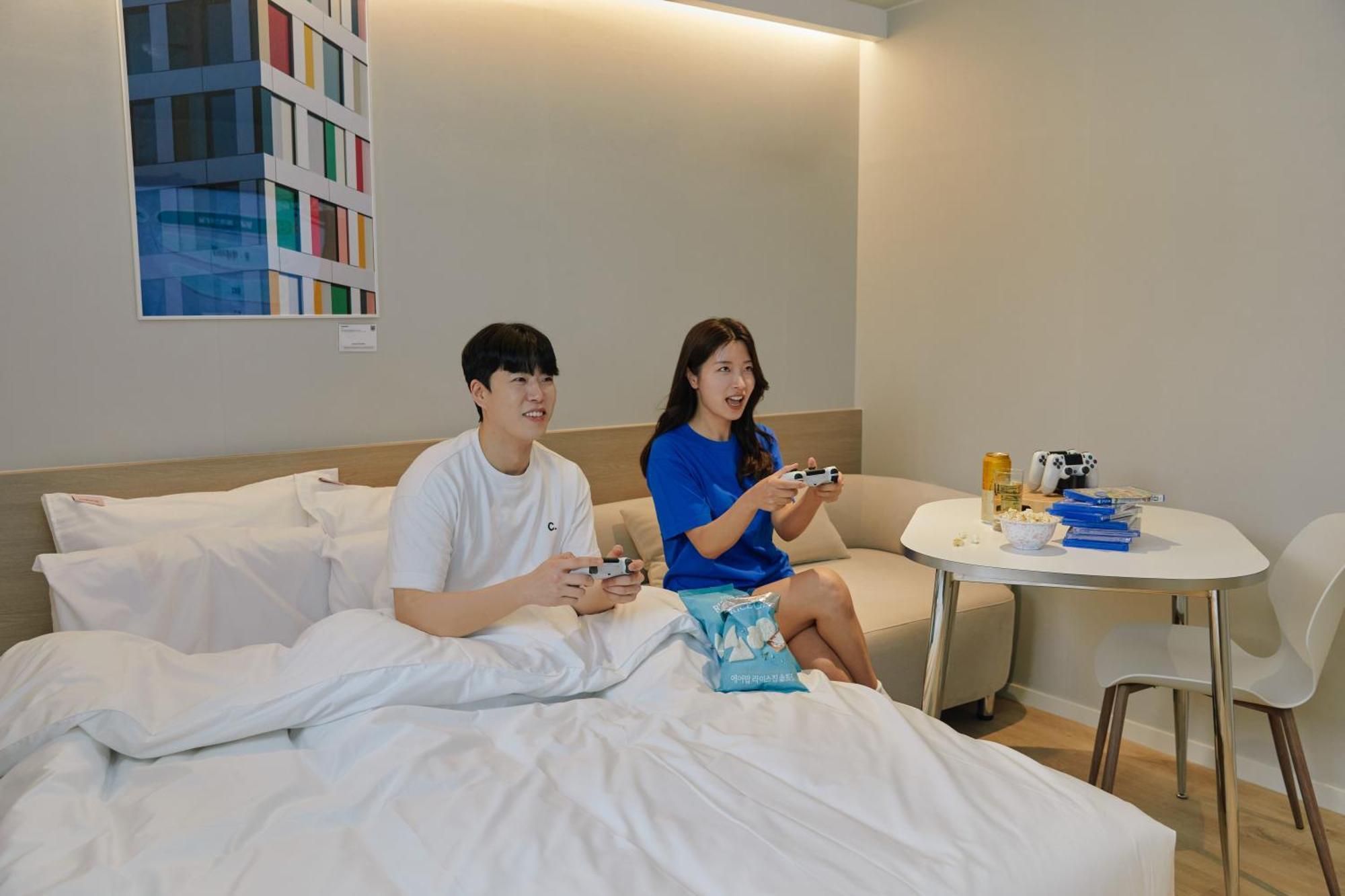 Aank Hotel Incheon Songdo Екстер'єр фото