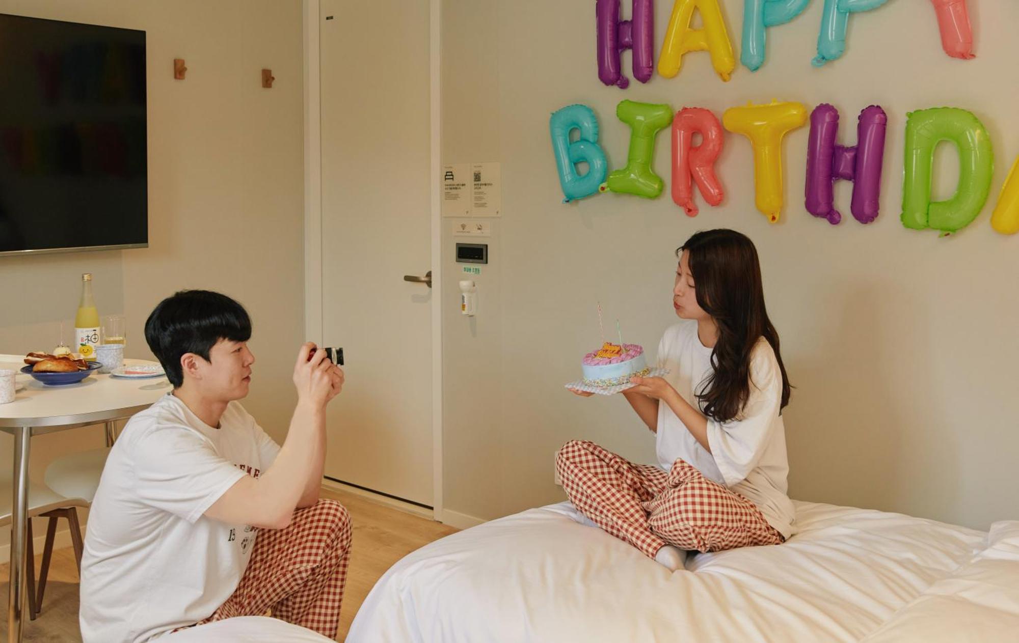 Aank Hotel Incheon Songdo Екстер'єр фото
